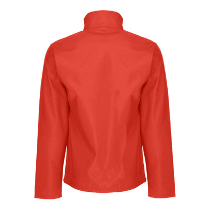 Classic Red-Black - Back - Regatta Professional Mens Octagon II Waterproof Softshell Jacket