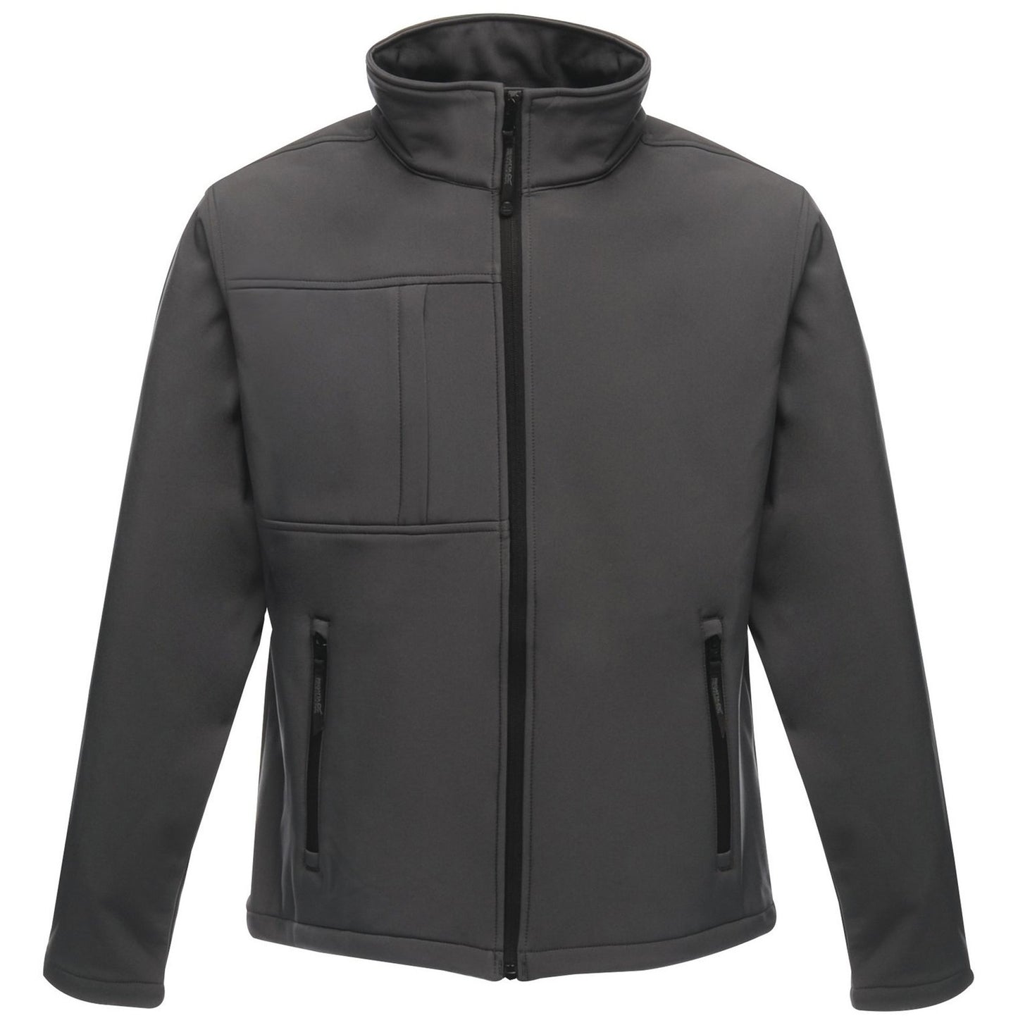 Seal Grey-Black - Front - Regatta Professional Mens Octagon II Waterproof Softshell Jacket
