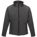 Seal Grey-Black - Front - Regatta Professional Mens Octagon II Waterproof Softshell Jacket