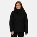 Black - Back - Regatta Professional Womens-Ladies Kingsley 3-in-1 Waterproof Jacket