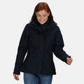 Navy - Back - Regatta Professional Womens-Ladies Kingsley 3-in-1 Waterproof Jacket