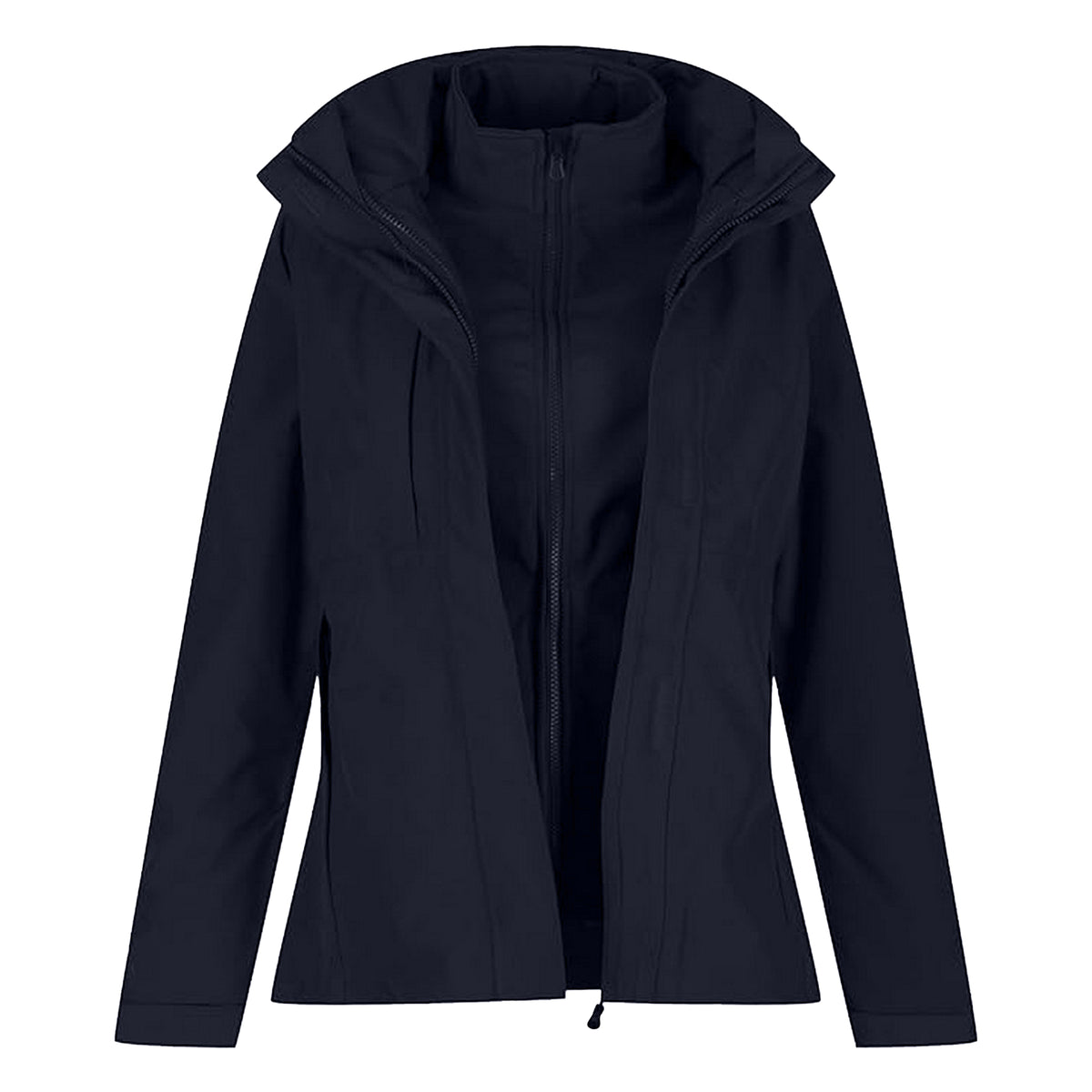 Navy - Front - Regatta Professional Mens Kingsley 3-in-1 Waterproof Jacket