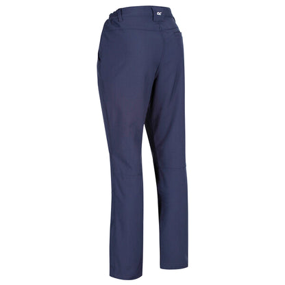 Navy - Lifestyle - Regatta Great Outdoors Womens-Ladies Fenton Softshell Walking Trousers