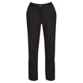 Black - Front - Regatta Great Outdoors Womens-Ladies Fenton Softshell Walking Trousers