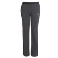 Seal Grey - Front - Regatta Great Outdoors Womens-Ladies Xert II Quick Drying Walking Trousers