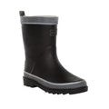 Black - Front - Regatta Great Outdoors Childrens-Kids Foxfire Wellington Boots