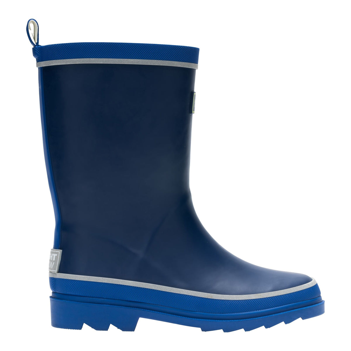 Aviator Blue-Olympian Blue - Front - Regatta Great Outdoors Childrens-Kids Foxfire Wellington Boots