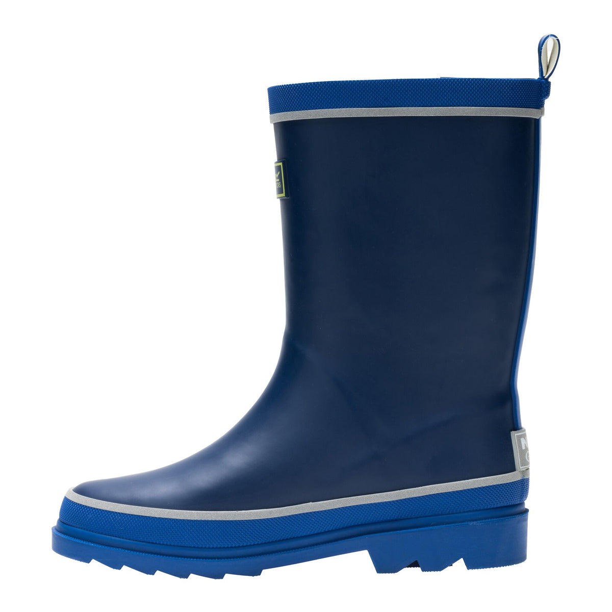 Aviator Blue-Olympian Blue - Side - Regatta Great Outdoors Childrens-Kids Foxfire Wellington Boots