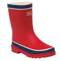 Senator-Prussian - Front - Regatta Great Outdoors Childrens-Kids Foxfire Wellington Boots