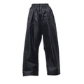 Black - Back - Regatta Professional Mens Pro Stormbreaker Waterproof Overtrousers