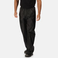 Black - Side - Regatta Professional Mens Pro Stormbreaker Waterproof Overtrousers