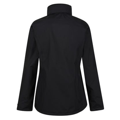Black - Back - Regatta Great Outdoors Womens-Ladies Daysha Waterproof Shell Jacket