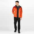 Magma Orange-Burnt Tikka Red - Lifestyle - Regatta Great Outdoors Mens Imber II Lightweight Waterproof Jacket