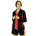 Black-Classic Red - Back - Regatta Activewear Womens-Ladies Sochi Softshell Jacket