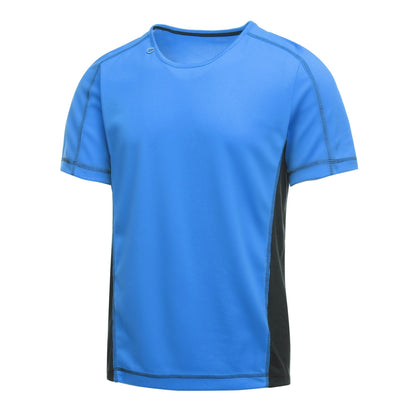 Oxford Blue-Navy - Front - Regatta Activewear Mens Beijing Short Sleeve T-Shirt