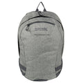 Marl Grey-Ebony - Front - Regatta Great Outdoors Brize II 20 Litre Rucksack