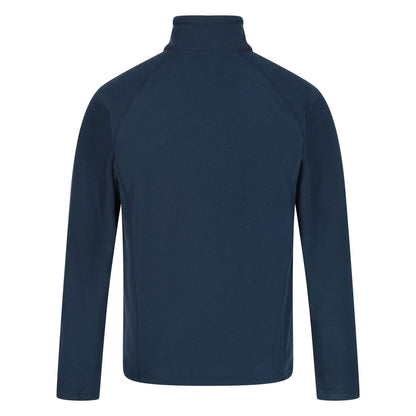 Moonlight Denim - Back - Regatta Great Outdoors Mens Kenger Half Zip Honeycomb Fleece