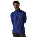 New Royal - Side - Regatta Great Outdoors Mens Kenger Half Zip Honeycomb Fleece