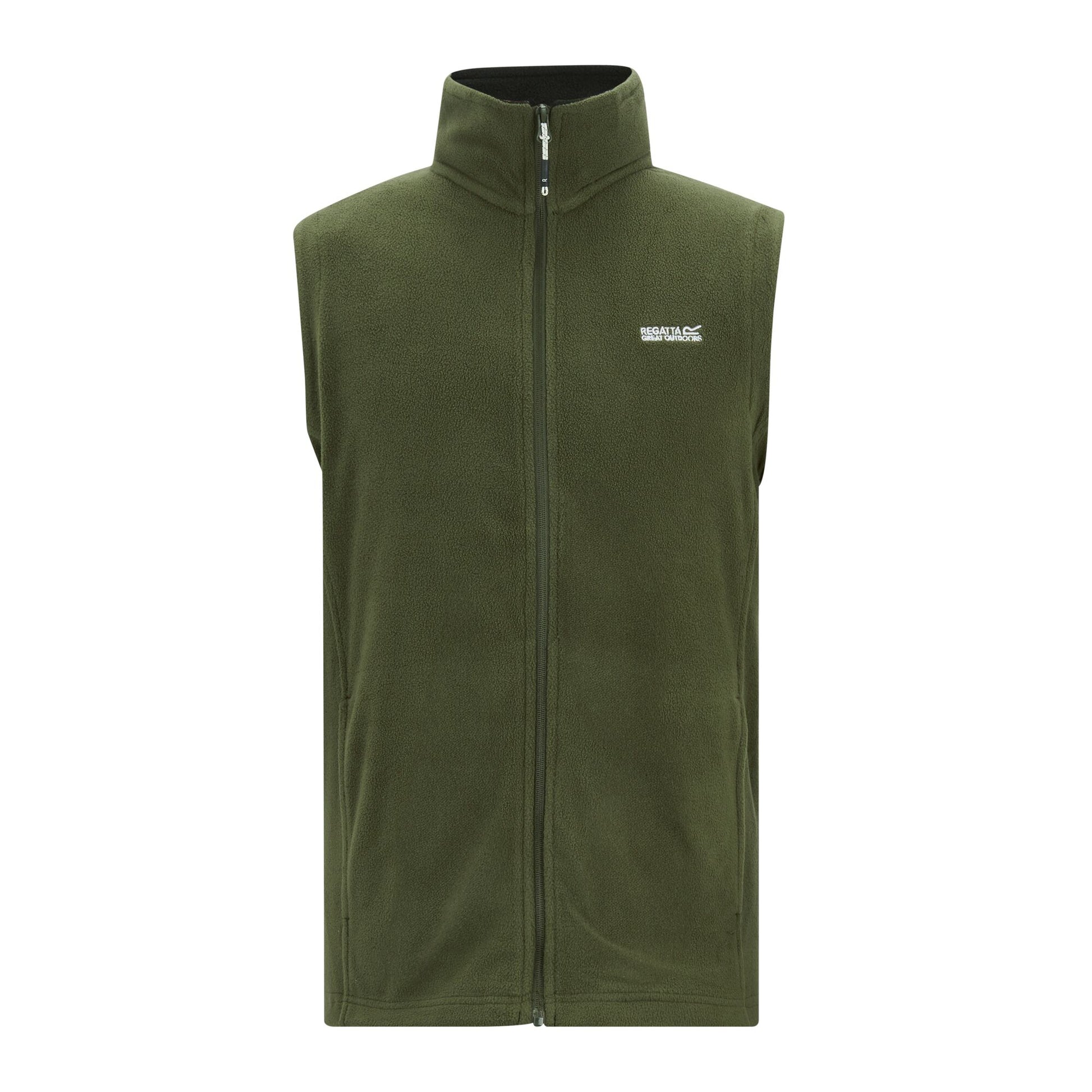 Dark Khaki - Front - Regatta Great Outdoors Mens Tobias Bodywarmer Gilet