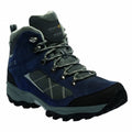 Navy Blazer-Briar - Front - Regatta Great Outdoors Mens Kota Mid Walking Boot