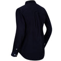 Navy - Back - Regatta Great Outdoors Womens-Ladies Maliyah Coolweave Cotton Cord Shirt