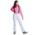 White - Back - Dare 2b Womens-Ladies Figure In II Ski Trousers