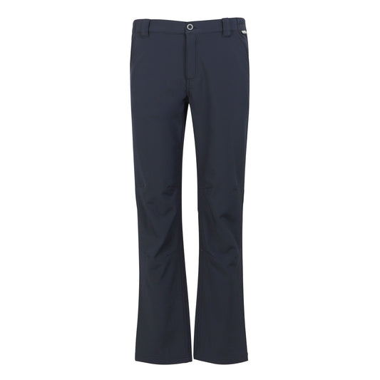 Navy - Front - Regatta Mens Fenton Softshell Trousers