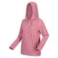 Powder Pink Marl - Side - Regatta Womens-Ladies Kizmit II Fleece Top