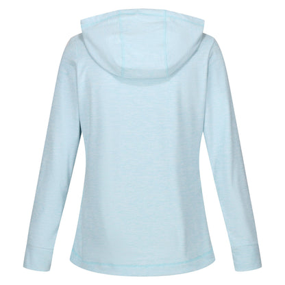 Sea Haze Marl - Back - Regatta Womens-Ladies Kizmit II Fleece Top