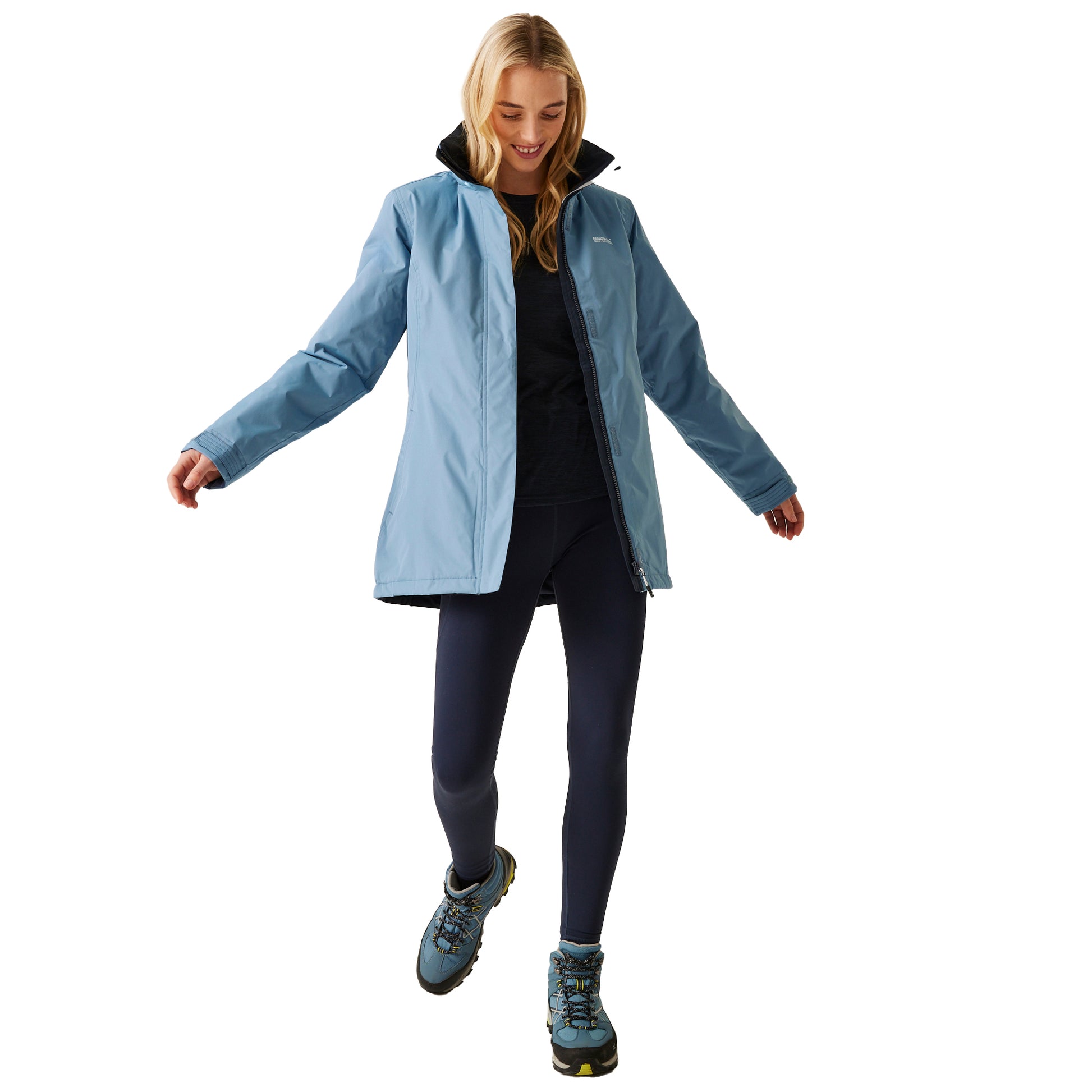 Coronet Blue - Side - Regatta Womens-Ladies Blanchet II Jacket