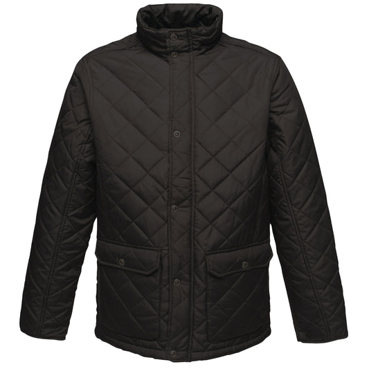 Black - Front - Regatta Professional Mens Quilted Jacket