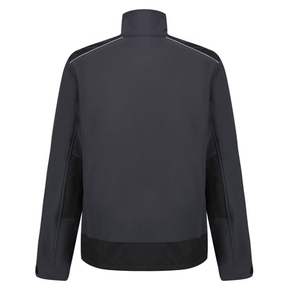 Seal Grey - Back - Regatta Mens Sandstorm Jacket