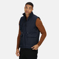 Navy - Back - Regatta Mens Steller Bodywarmer