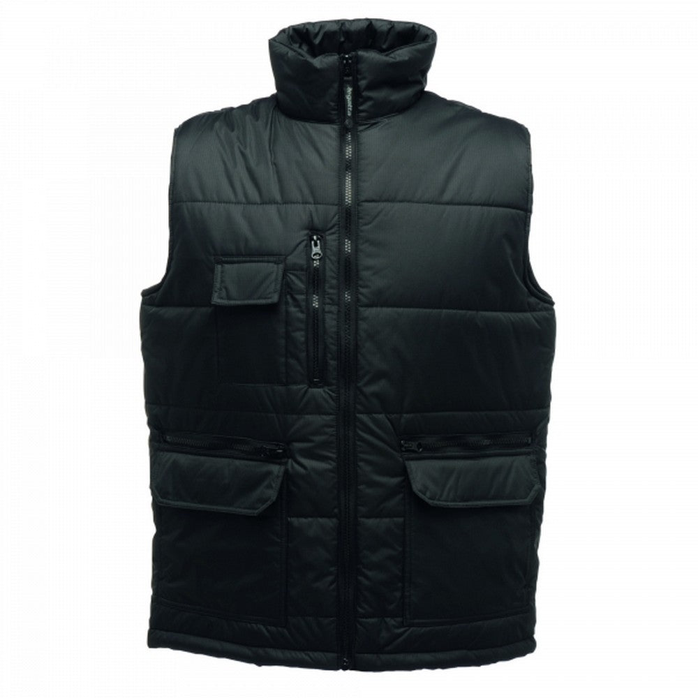 Black - Front - Regatta Professional Mens Body Warmer