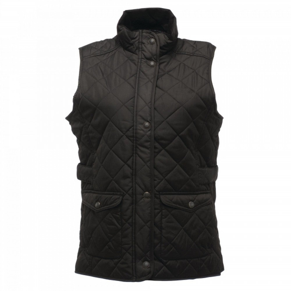 Black - Front - Regatta Womens-Ladies Tarah Bodywarmer