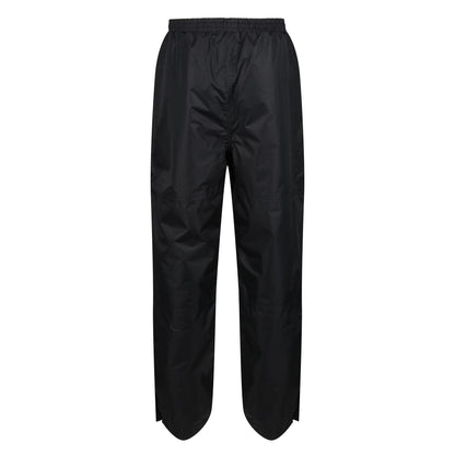 Black - Front - Regatta Professional Mens Waterproof Breathable Trousers