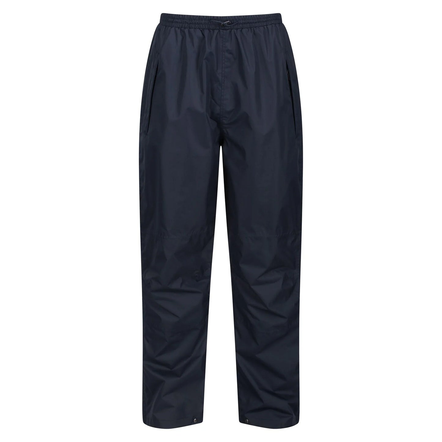 Navy - Front - Regatta Professional Mens Waterproof Breathable Trousers