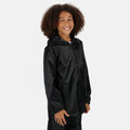 Black - Side - Regatta Childrens-Kids Pro Stormbreak Waterproof Jacket
