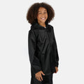 Black - Side - Regatta Professional Childrens-Kids Waterproof Jacket