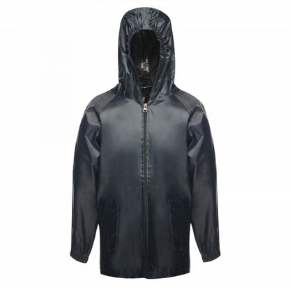 Navy - Front - Regatta Professional Childrens-Kids Waterproof Jacket