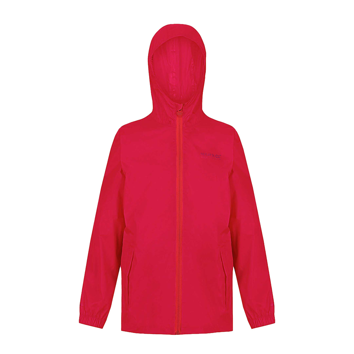 Cabaret - Front - Regatta Great Outdoors Childrens-Kids Pack It Jacket III Waterproof Packaway Black