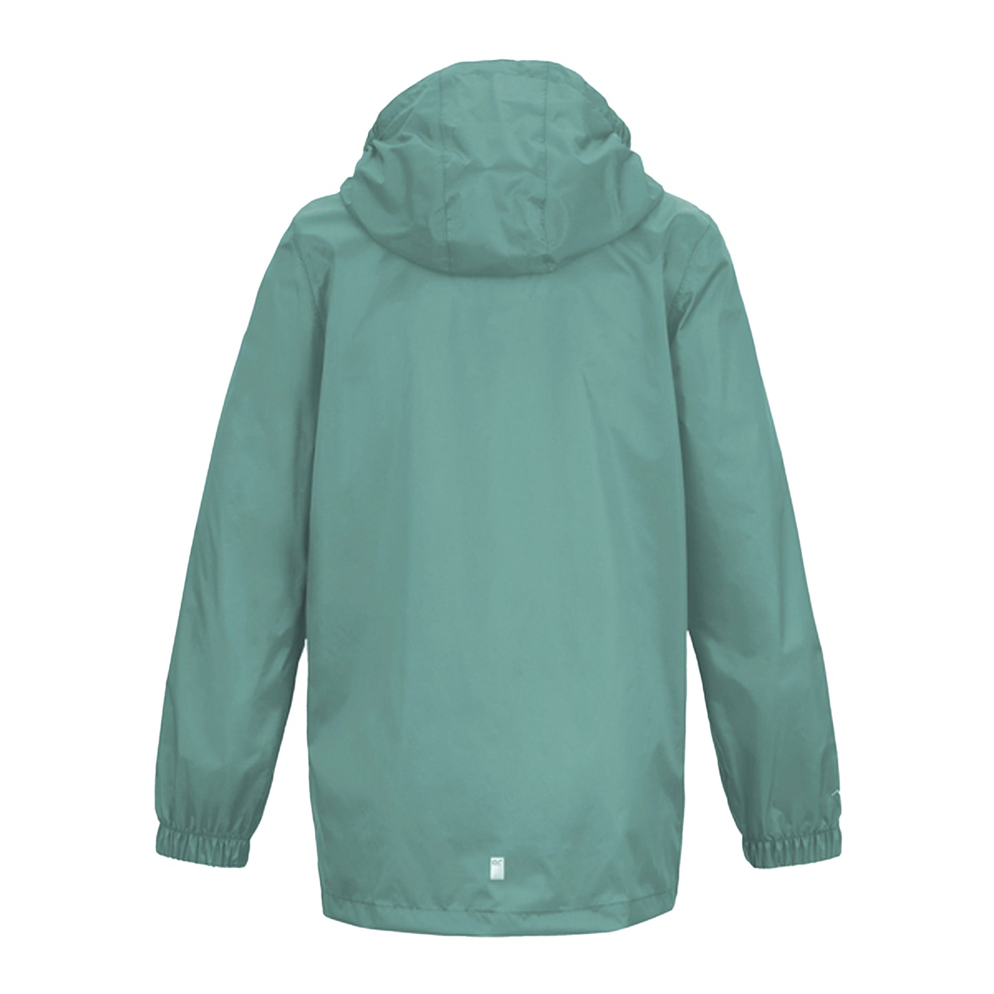 Ivy Moss - Back - Regatta Great Outdoors Childrens-Kids Pack It Jacket III Waterproof Packaway Black