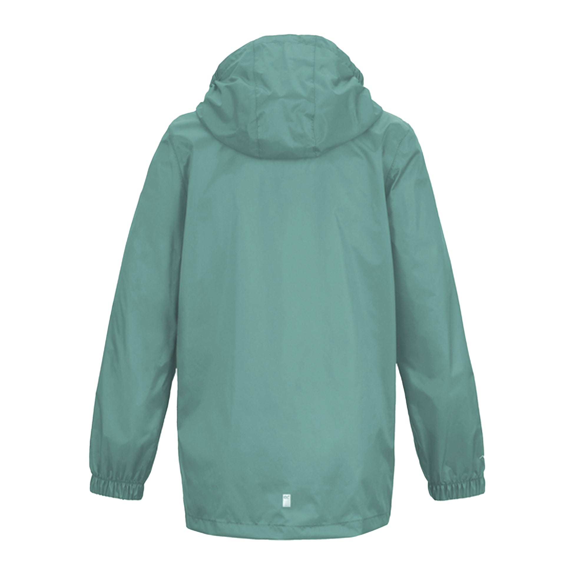 Ivy Moss - Back - Regatta Great Outdoors Childrens-Kids Pack It Jacket III Waterproof Packaway Black