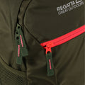 Cypress Green-Diva Pink - Lifestyle - Regatta Jaxon III Backpack (10 Litres)