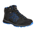 Ash-Oxford Blue - Back - Regatta Mens Samaris Mid II Hiking Boots