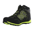 Black-Electric Lime - Pack Shot - Regatta Mens Samaris Mid II Hiking Boots