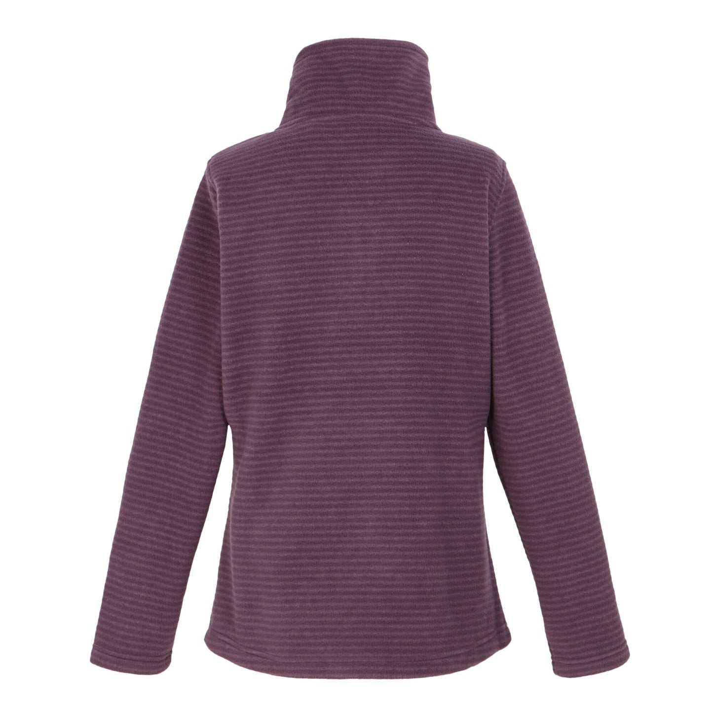 Deep Plum-Silver - Back - Regatta Womens-Ladies Solenne Fleece