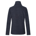 Navy-Silver - Back - Regatta Womens-Ladies Solenne Fleece