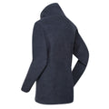 Navy-Silver - Side - Regatta Womens-Ladies Solenne Fleece