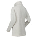 Light Vanilla-Silver - Side - Regatta Womens-Ladies Solenne Fleece